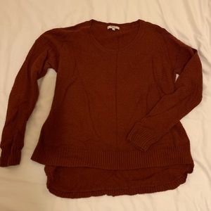 Madewell Rust Sweater
